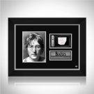 John Lennon Beckett Certified Hand Signed Index Card By John Lennon Frame !!!