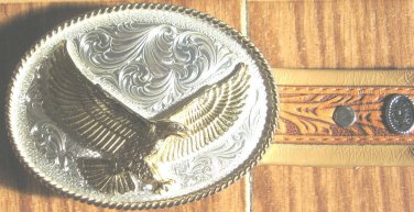 Eagle Buckle Belt & Chain for Western Boots !!!