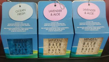 3 X Mineral From The Dead Sea Bath Salts Bain Sels !!!