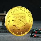 New Commemorative Coin 2020 President Donald Trump Gold Plated EAGLE US !!!