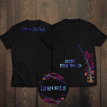 Lifeforms Come With Sticker Tee Goa Trance/Psy Trance/Psytrance/Ambient !!!