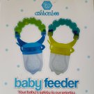 Baby Fruit Feeder Pacifier (2 Pack) - Fresh Food Feeder, Infant Fruit Teething