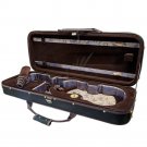 SKY 16'' Viola Oblong Case Sturdy Foam Construction with Hygrometers Khaki/Khaki