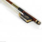 High Quality New 4/4 Size Violin Bow Brazilwood Fully-Line Abalone Gold Wrap