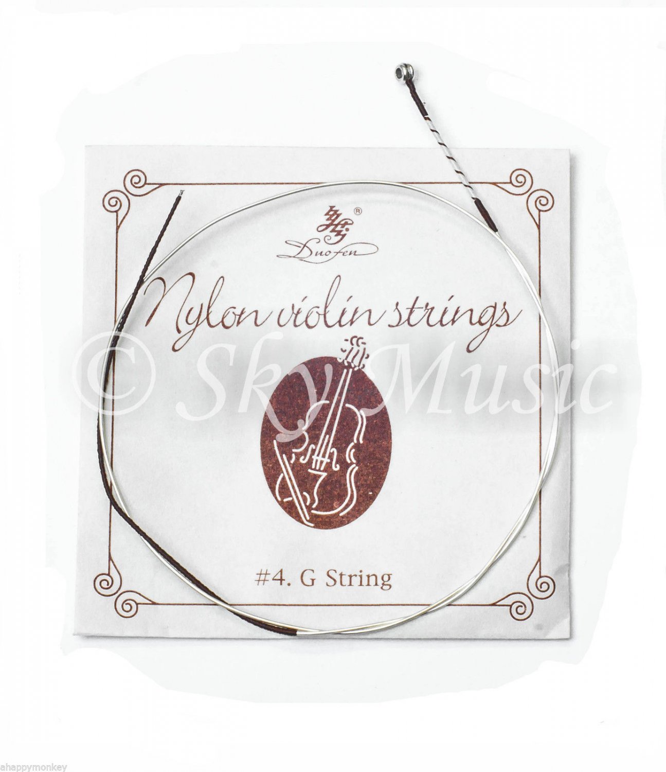Nylon Violin Strings(Set) in 3/4, 4/4 Full Size