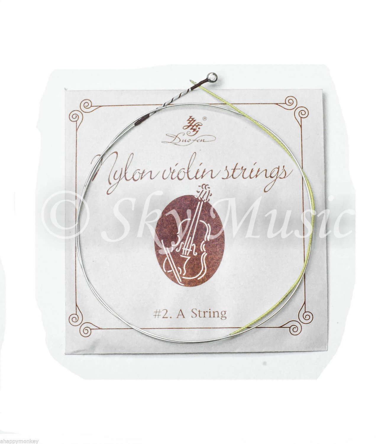 Nylon Violin Strings(Set) in 3/4, 4/4 Full Size