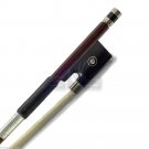High Quality 4/4 Violin Bow w/ Pernambuco Skin Brass Parts with Double Eye New