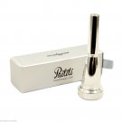 Paititi Standard Trumpet Mouthpiece for Bach 5C Size Rich Tone Silver Plated New