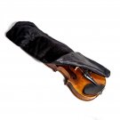 High Quality Oblong Shape Black Satin Fabric Violin Blanket 4/4 Full Size Violin