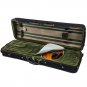 Sky Violin Oblong Case VNCQF04 Lightweight with Hygrometer Black/Green Khaki