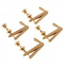 SKY Stainless Steel 4pcs Violin Parts String Adjuster Fine Tuner 3/4-4/4 Packof4