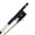 High Quality New 3/4 Size Violin Bow Satin Carbon Fiber with Double Eye Abalone