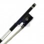 High Quality New 3/4 Size Violin Bow Satin Carbon Fiber with Double Eye Abalone