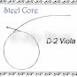 Superior Steel Core Viola Replacement Strings (Set) in 15'' Size