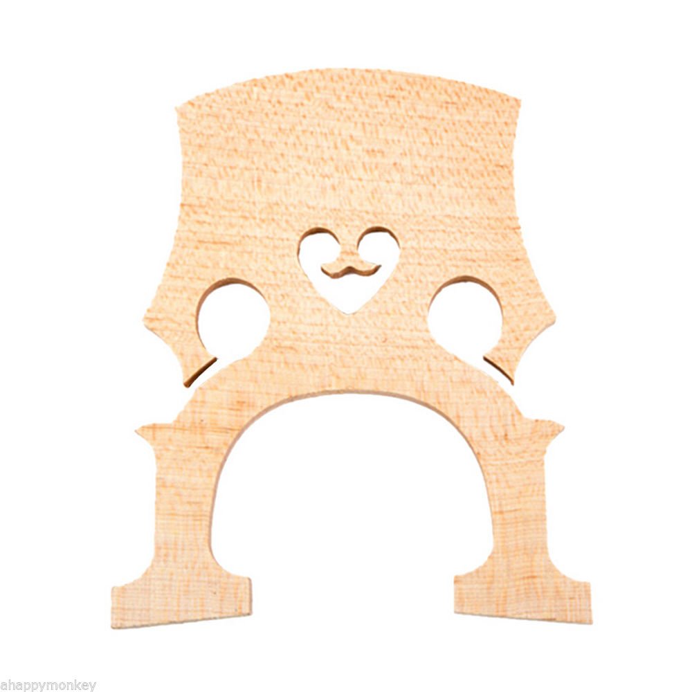 New High Quality Intermediate Cello Bridge, 1/8 Size Cello Bridges