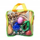 Paititi Kids Percussion Toy 10 Pcs Kids Musical Instruments Set for Toddler