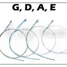New Paititi Violin String Set Ball End 1/8 Size Violin Steel Core High Quality