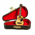 Sky Mini Ukulel Miniature Musical Instrument 1:12 Small Ornament 3.5 Inch GIFT