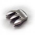 New 3-Prong Violin/Small Viola Mute. Silver Color Noise Reducer