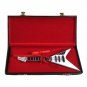 Sky Mini Strat White V Electric Guitar 1:6 Scale in Cute Gift Box