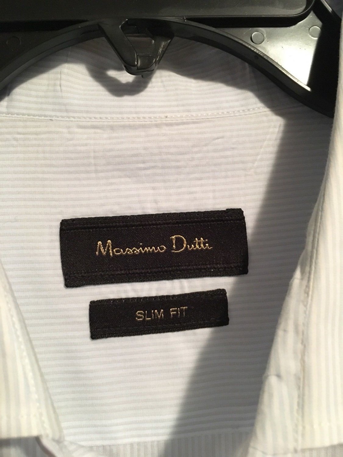 Massimo Dutti Slim Fit Mens Long Sleeve Button Front Designer Shirt ...