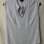 NWT J. Crew Womens Light Blue Short Sleeve Casual Top Blouse Shirt Size XS