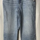 NWT Talbots High Waist Straight Leg Womens Light Wash Ankle Jeans Denim Size 14