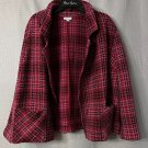 NWOT J. Jill Womens Long Sleeve Open Front Jacket Coat Blazer Brooch Size XL