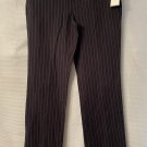NWT LRL Ralph Lauren Womens Black Grey Jeans Pants Slacks Size 4
