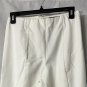 NWT rag & bone New York Womens White Elastic Simone Button Ankle Pants Size 6