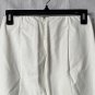 NWT rag & bone New York Womens White Elastic Simone Button Ankle Pants Size 6