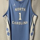 NWT Jordan Brand Nike Mens UNC North Carolina Dri Fit Basketball Jersey Size 2XL