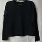 rag & bone Womens Long Sleeve Black Pullover Quilted Sweater Top Shirt Size M