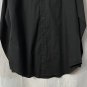 MVP Collection by Mo Vaughn Mens Black Long Sleeve Button Front Shirt Size 2XL