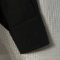 MVP Collection by Mo Vaughn Mens Black Long Sleeve Button Front Shirt Size 2XL