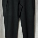NWT T by Talbots Womens Black Active Wear Leisure Skinny Leggings Size Large