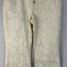 NWT J. Crew Billie Demi Womens Cropped Floral Embroidered Jeans Denim Size 32