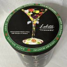 NIB Lolita Santa Barbara Design Love My Martini Ornamentini Hand Painted Glass