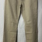 NWT Levis 514 Straight Mens Beige Khaki Jeans Pants Slacks Size 32x36