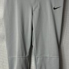 NWT Nike Slim Fit Womens Gray Softball Pants Size Medium