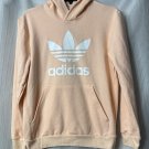 NWT Adidas Long Sleeve Trefoil Girls Youth Kids Hoodie Sweatshirt Size Large