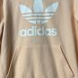 NWT Adidas Long Sleeve Trefoil Girls Youth Kids Hoodie Sweatshirt Size Large
