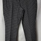NWT Ann Taylor LOFT Marisa Womens Black White Casual Pants Slacks Size 12 Petite