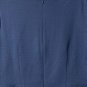 NWT Ann Taylor LOFT Womens Blue Short Sleeve V Neck Zipped Casual Dress Size 12