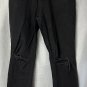 Rollas Original High Rise Straight Womens Distressed Black Jeans Size 30 EUC