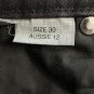 Rollas Original High Rise Straight Womens Distressed Black Jeans Size 30 EUC