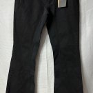 NWT Gravitate MOTO100 Womens Black Bootcut Bike Motorcycle Jeans Size 8x34