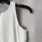 NWT Spanx The Get Moving Zip Front Vivid White Stretch Dress Size Small