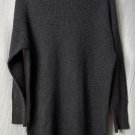 NWT Aerie Womens Long Sleeve Gray Turtleneck Sweater Dress Soft Knit Size XS
