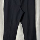 NWT Ann Taylor Womens Navy Blue Stretch Pants Slacks Trousers Size 12